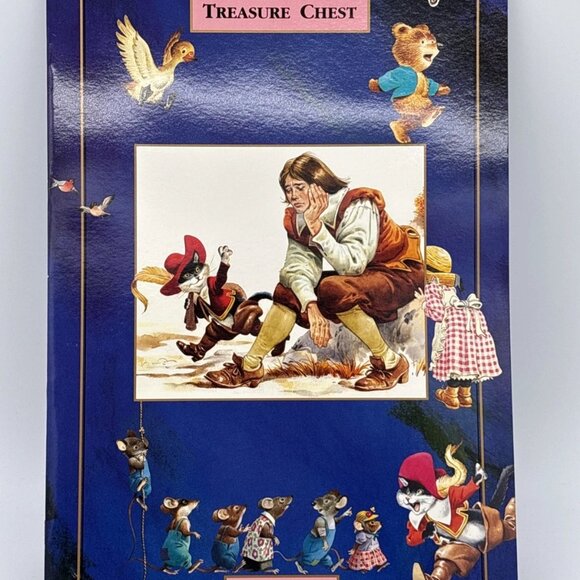 Vintage Tormont The Great Fairy Tales Treasure Chest 5 Children’s Jumbo Book Set - Picture 5 of 8